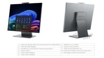 لينوفو تكشف عن حاسوب مكتبي بتصميم شاشة مبتكر ومعالجات رسوميات Intel المتطورة